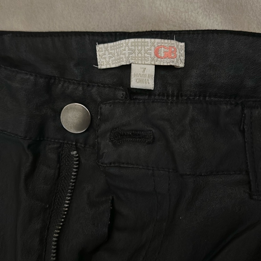 GB Faux leather pants